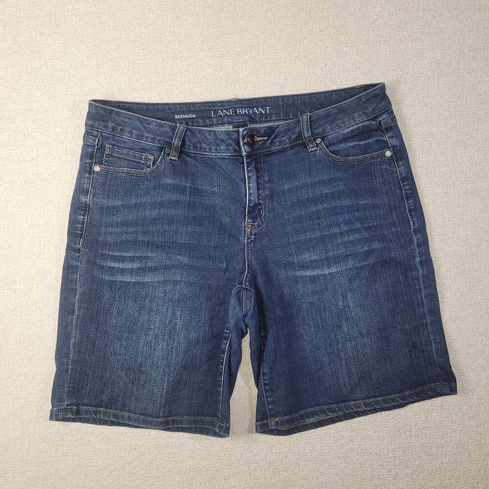 Lane Bryant Women's Size 16 Jean Shorts - 9" Inseam